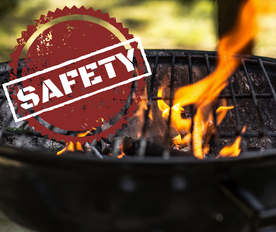 GRILL & BARBECUE SAFETY - FIRE & SMOKE DAMAGE RESTORATION - SERVICEMASTER RESTORATION BY SIMONS