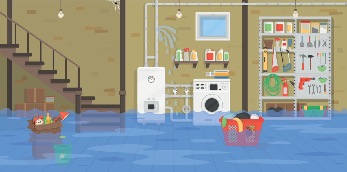 Wet Basement? Don’t Panic But Act Fast!