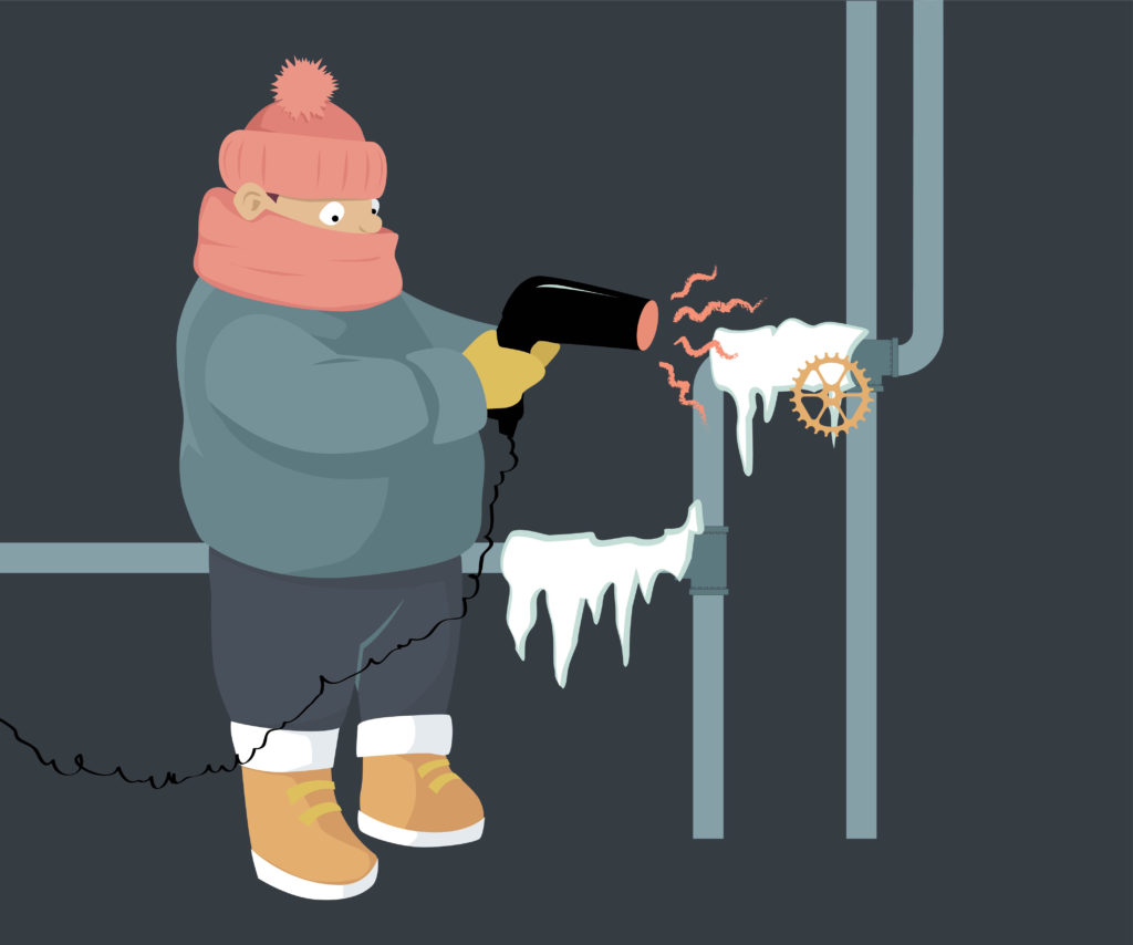 Thawing your frozen pipes