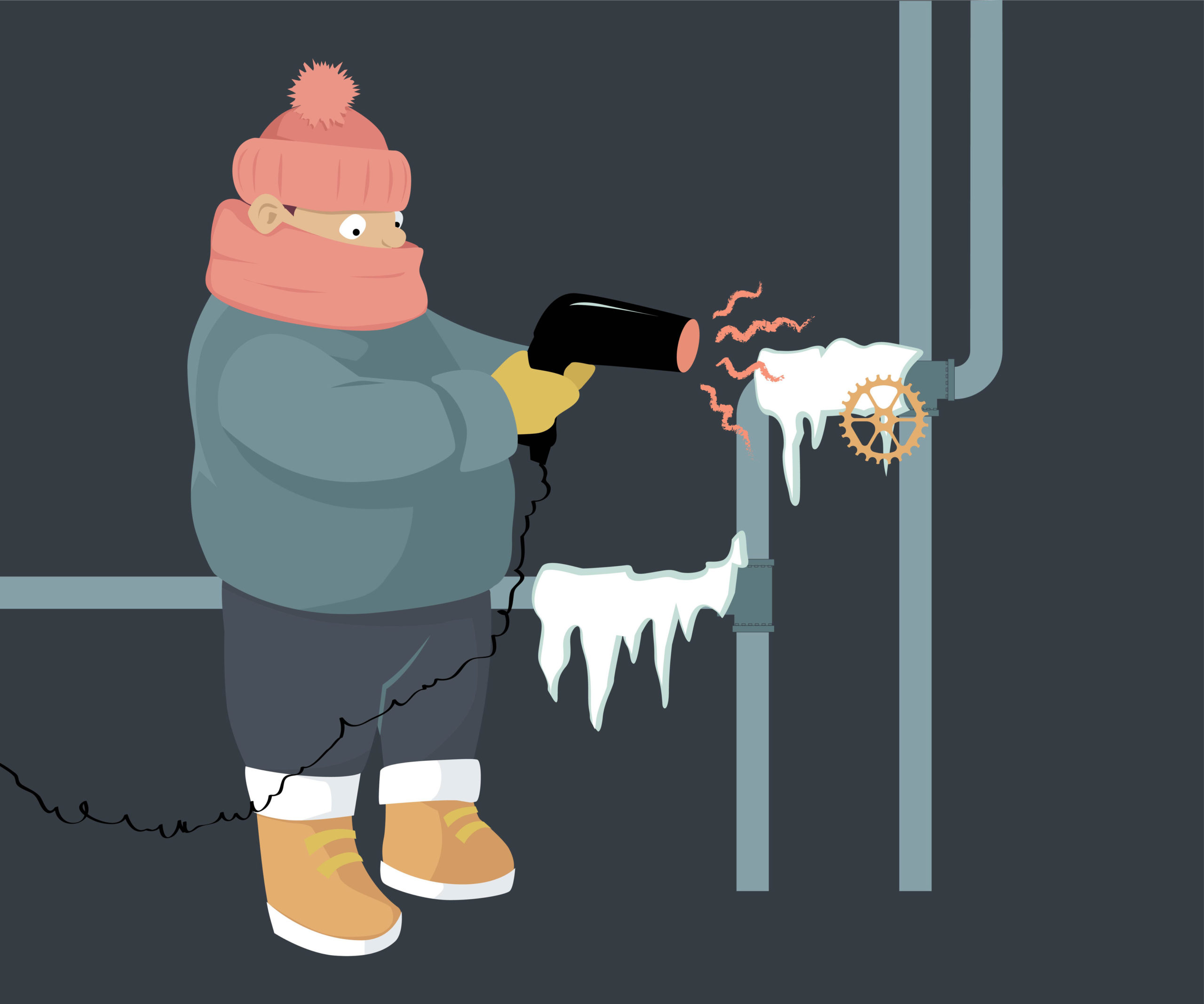 Thawing your frozen pipes