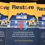 ServiceMaster Restoration By Simons owners Nasutsa Mabwa and Sam Simon have co-authored a book.  "Restore" gives helpful hints to home owners for protecting their homes from water damage and fire damage.